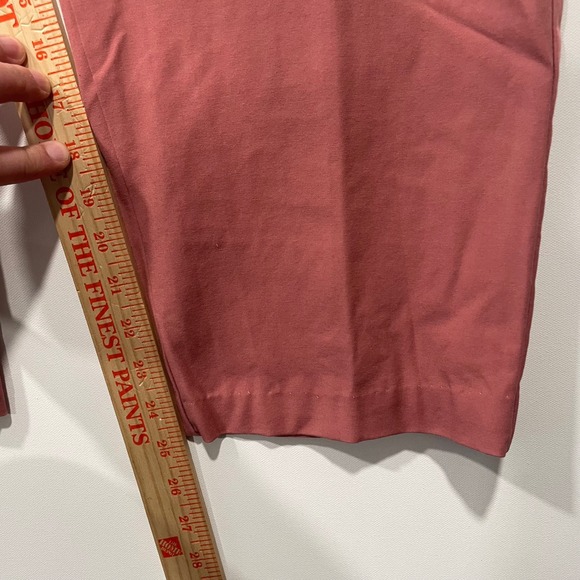 Lauren Ralph Lauren Mens Salmon Stretch Performance Nonslip Pants 42x32 (42x25) - Picture 3 of 7